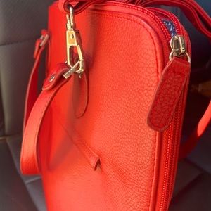 Beautiful reddish orange handbag